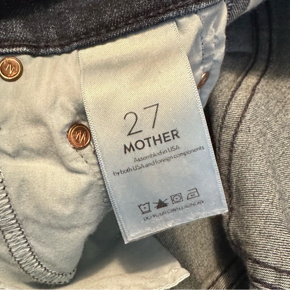 MOTHER Denim, Insider Crop, Twilight Magic, Size 27, EUC - Picture 6 of 12